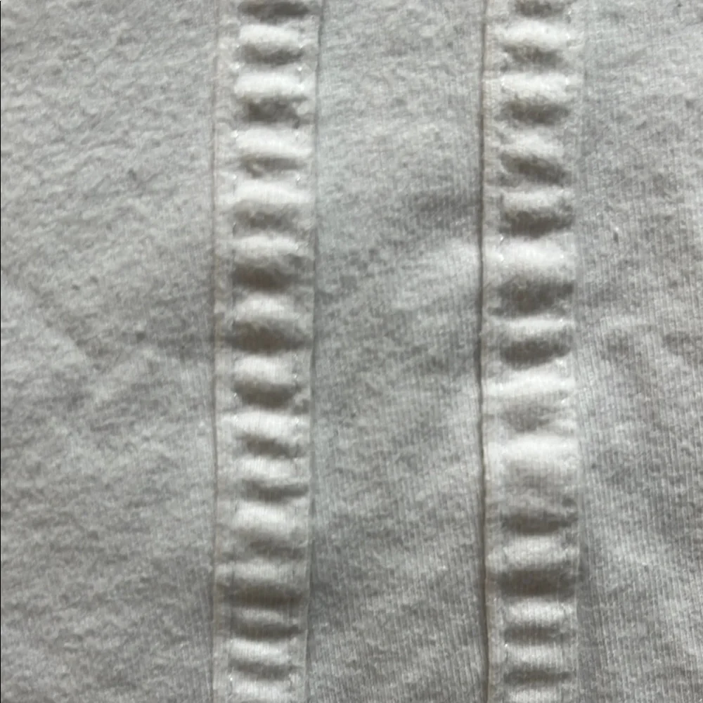 Hollister White Fitted Ruched Blouse Short Sleeve - Picture 4 of 4
